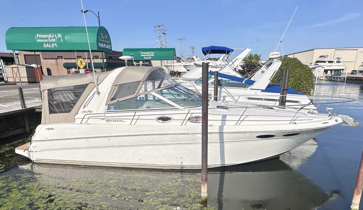 290 sea ray sundancer 2000 freshwater michigan boat for sale 48080 6